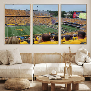 Puskar Stadium Canvas Print Wall Art - Morgantown Print -