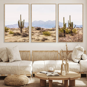 Arizona Desert Wall Art Print | Arizona Desert Canvas Print