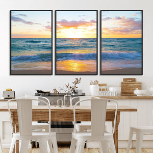 Coastal Wall Art - Vintage World Map Canvas Print with