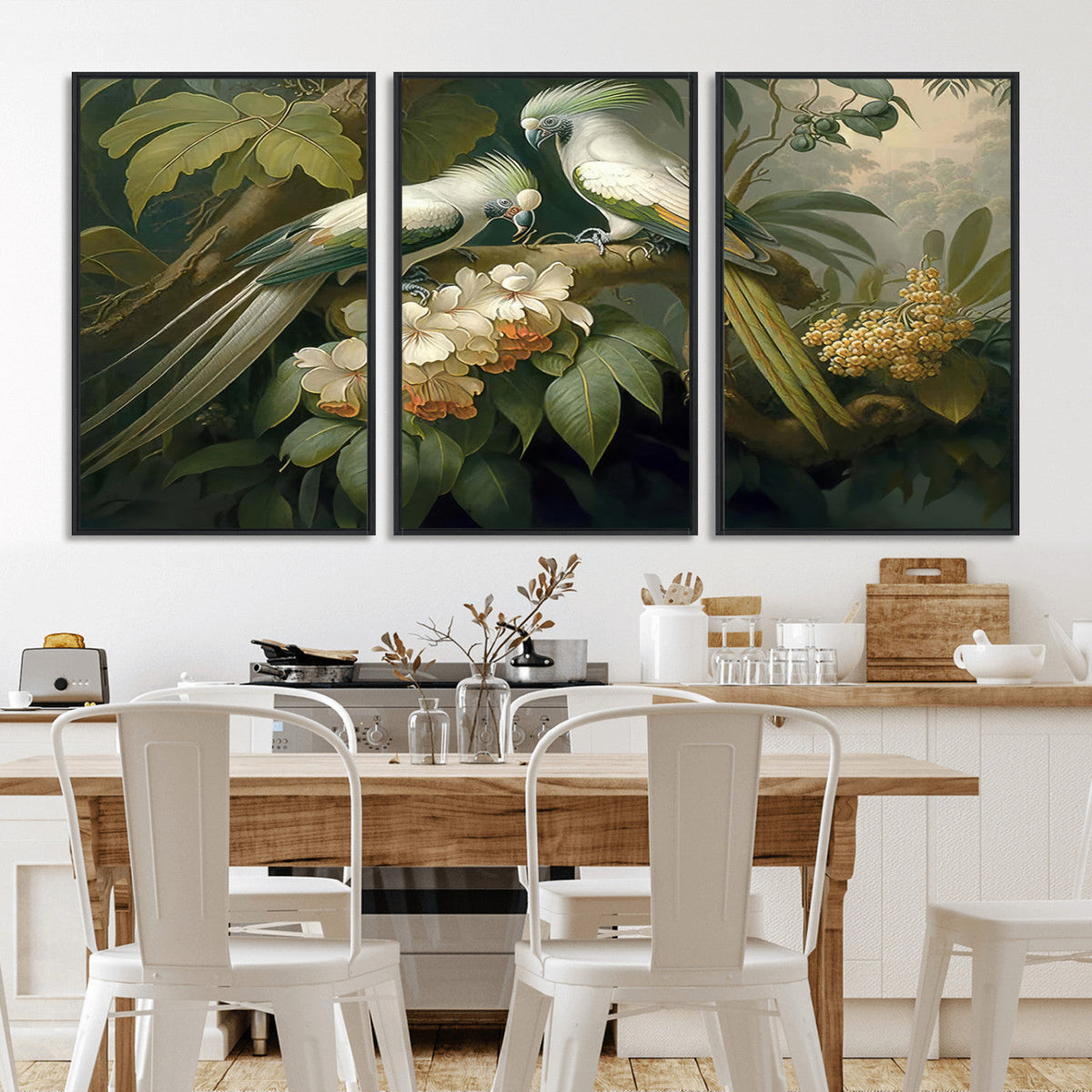 Tropical Paradise Print Wall Art Stunning Artwork of a