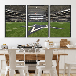 Dallas Cowboys Football Team Print - Arlington AT&T Stadium