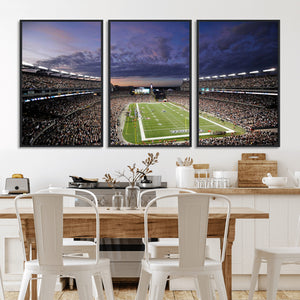 New England Patriots Football Team Print - Foxborough