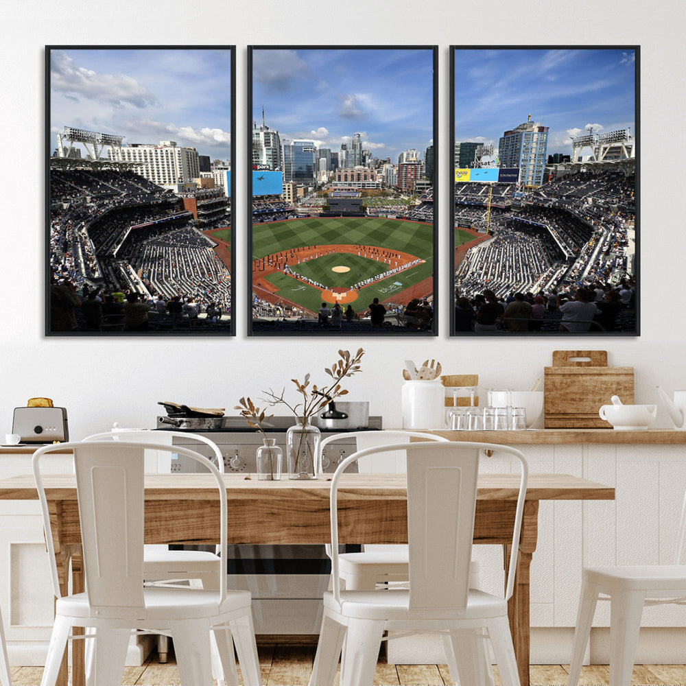 San Diego Padres Baseball Team Print - Petco Park Stadium