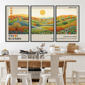 Yayoi Kusama Wall Art Print – Yayoi Kusama Wabi Sabi
