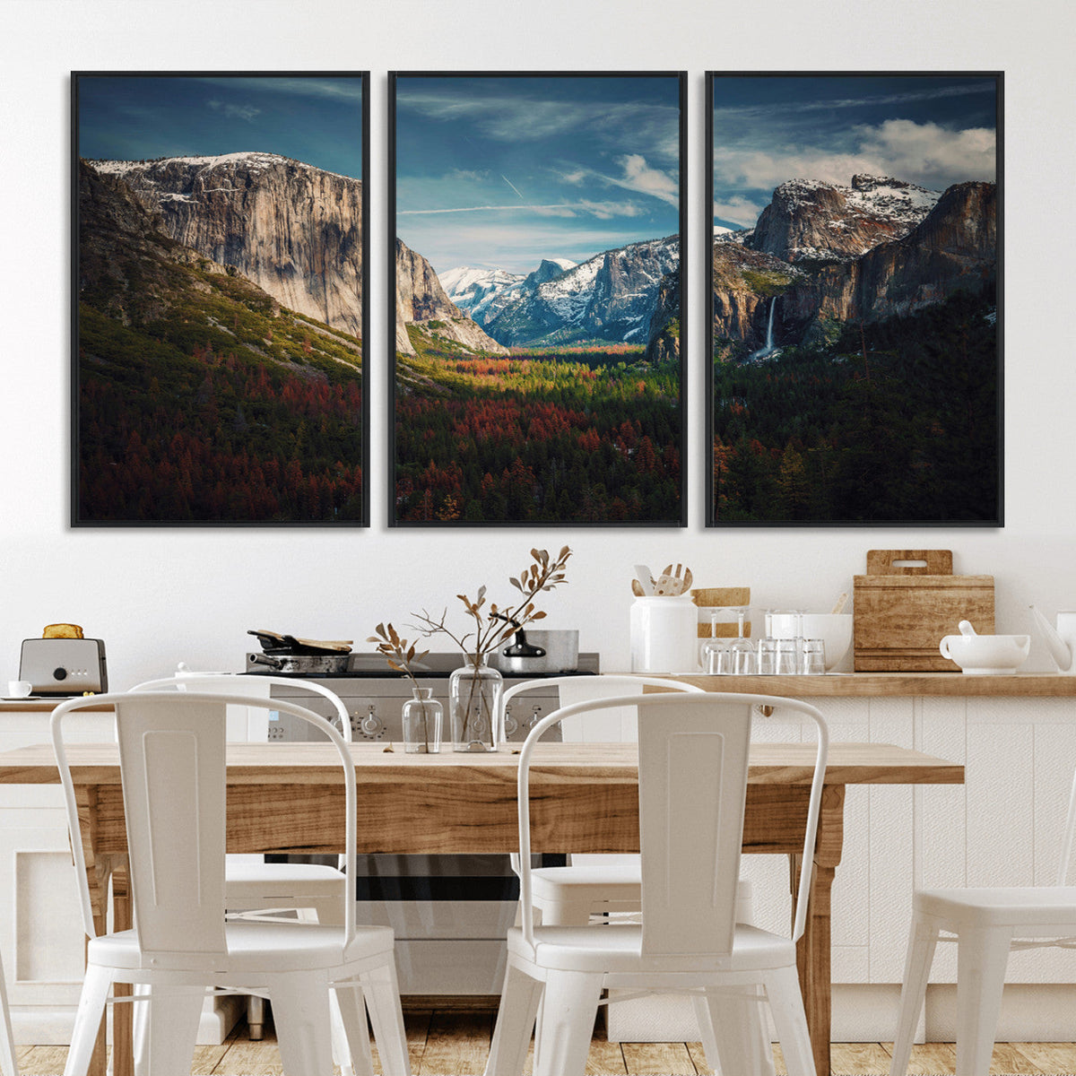 Yosemite National Park Wall Art Canvas Print – Framed