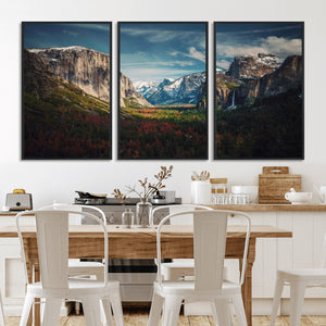 Yosemite National Park Wall Art Canvas Print – Framed