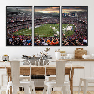 Chicago Bears Soldiers Field Wall Art Canvas Print – Framed