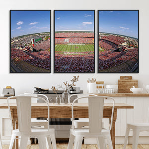 William Brice Stadium Wall Art Canvas Print – Stadium Crowd