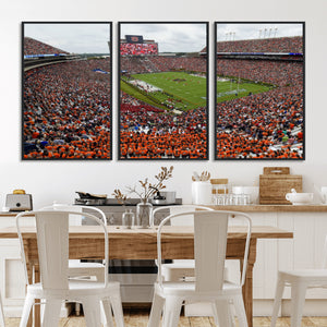 Jordan-Hare Stadium Wall Art Canvas Print, College Sports