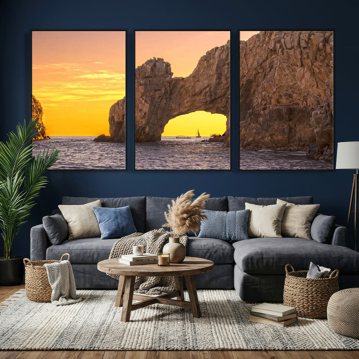 El Arco Cabo San Lucas Ocean Arch Wall Art Canvas Print