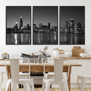 Chicago Wall Art Canvas Print
