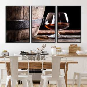 Scots Whiskey Wall Art Canvas Print