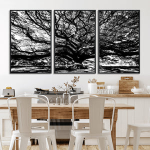 Mighty Angel Oak Wall Art | Angel Oak Tree Art Print