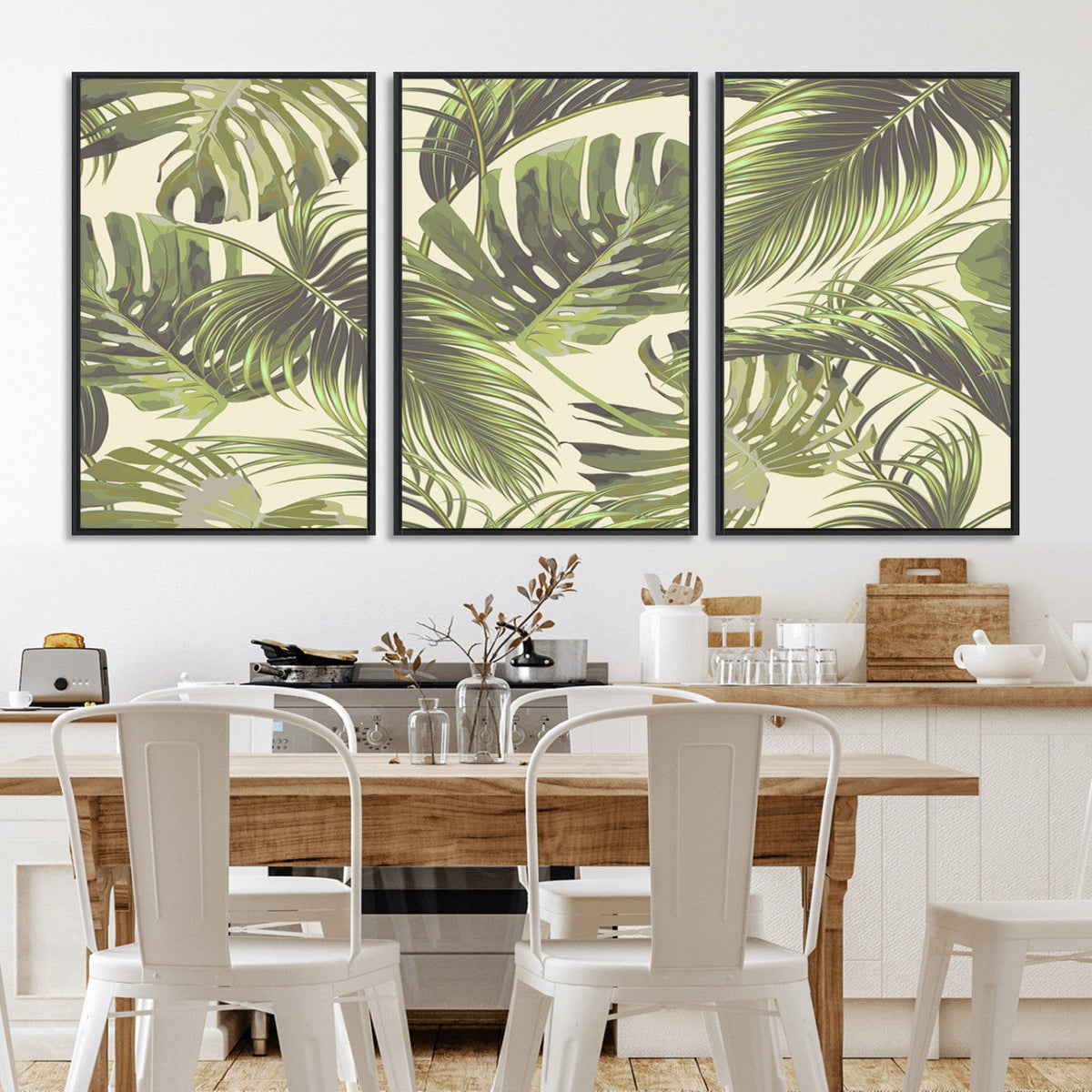 Palm Leaves Canvas Print
