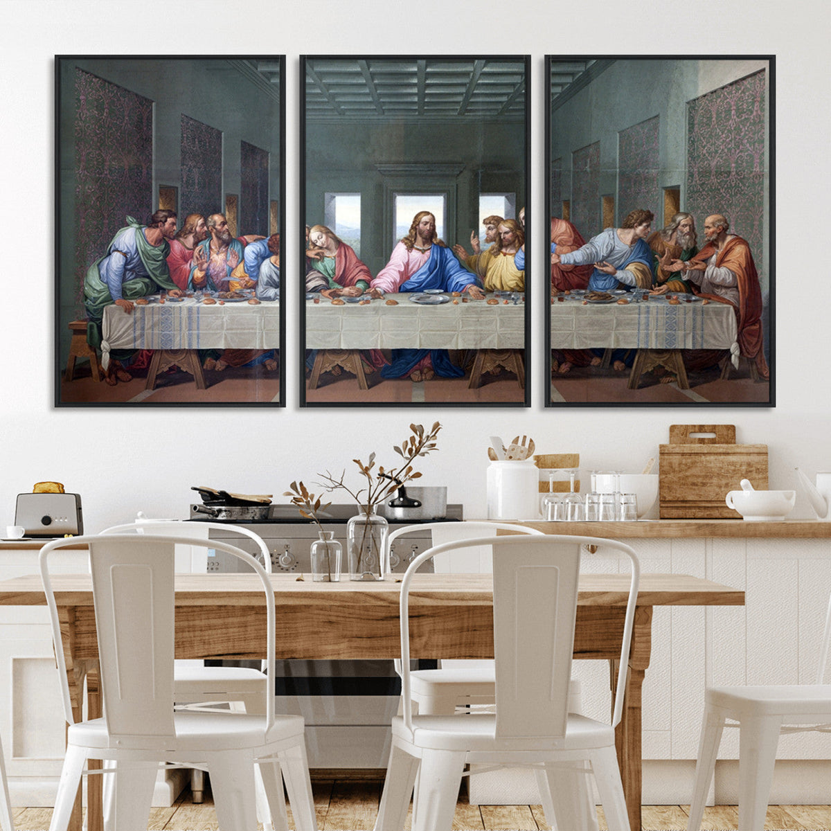 The Last Supper Multi Panel Canvas Wall Art