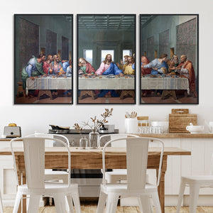 The Last Supper Multi Panel Canvas Wall Art
