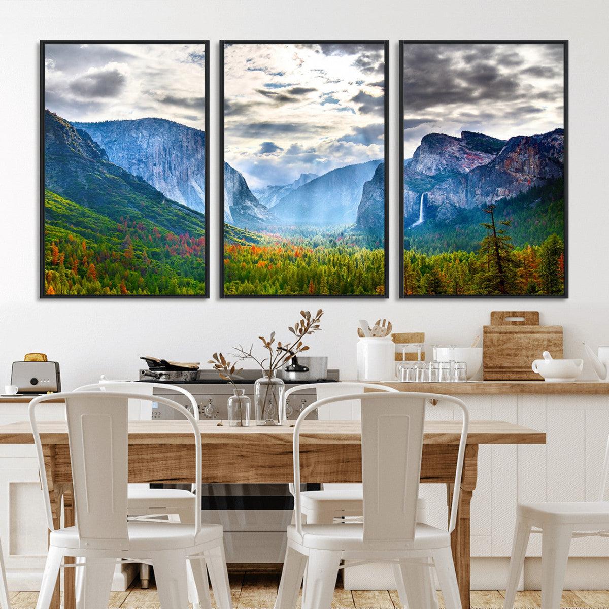 Yosemite National Park El Capitan Landscape Wall Art,