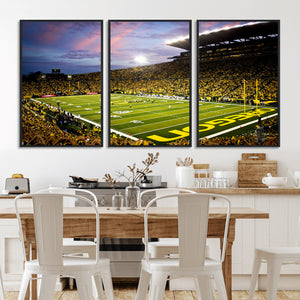 University of Oregon Ducks Football Team Print - Eugene