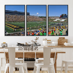 University of Missouri Tigers Football Team Print - Columbia