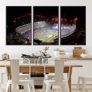New England Patriots Team Print Wall Art- Foxborough