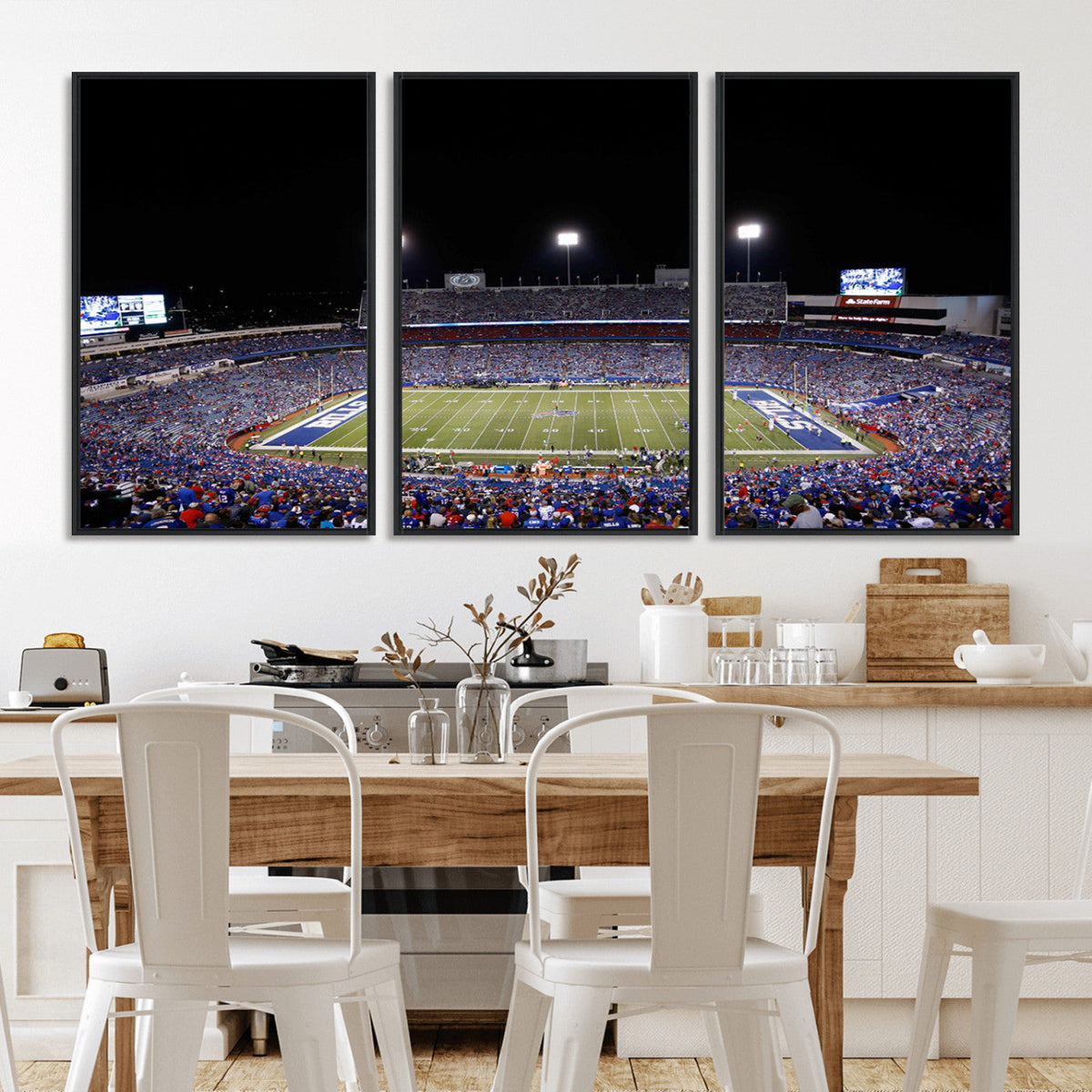 Buffalo Bills Wall Art - Buffalo Bills Stadium Canvas Print,