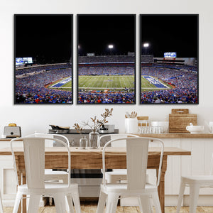 Buffalo Bills Wall Art - Buffalo Bills Stadium Canvas Print,