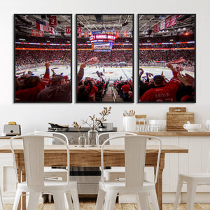 Carolina Hurricanes Ice Hockey Stadium Wall Art, Carolina