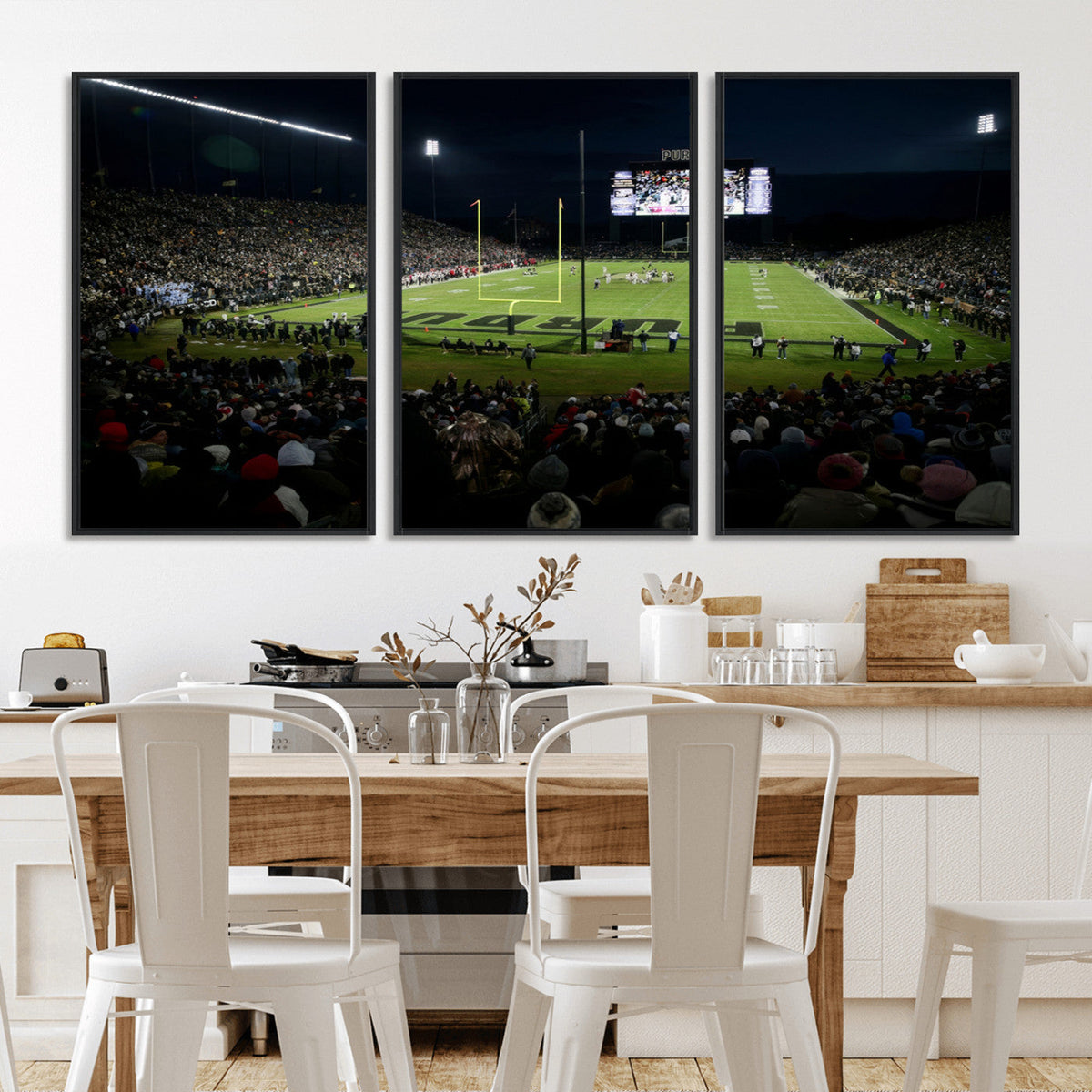 Purdue Boilermakers Football Team Print - West Lafayette