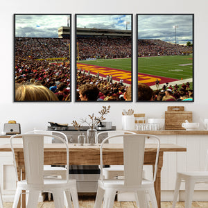 Central Michigan University Chippewas Football Team Print -