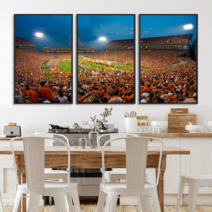 Clemson University Tigers Football Team Print - Clemson