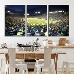 University of Oregon Ducks Football Team Print - Eugene