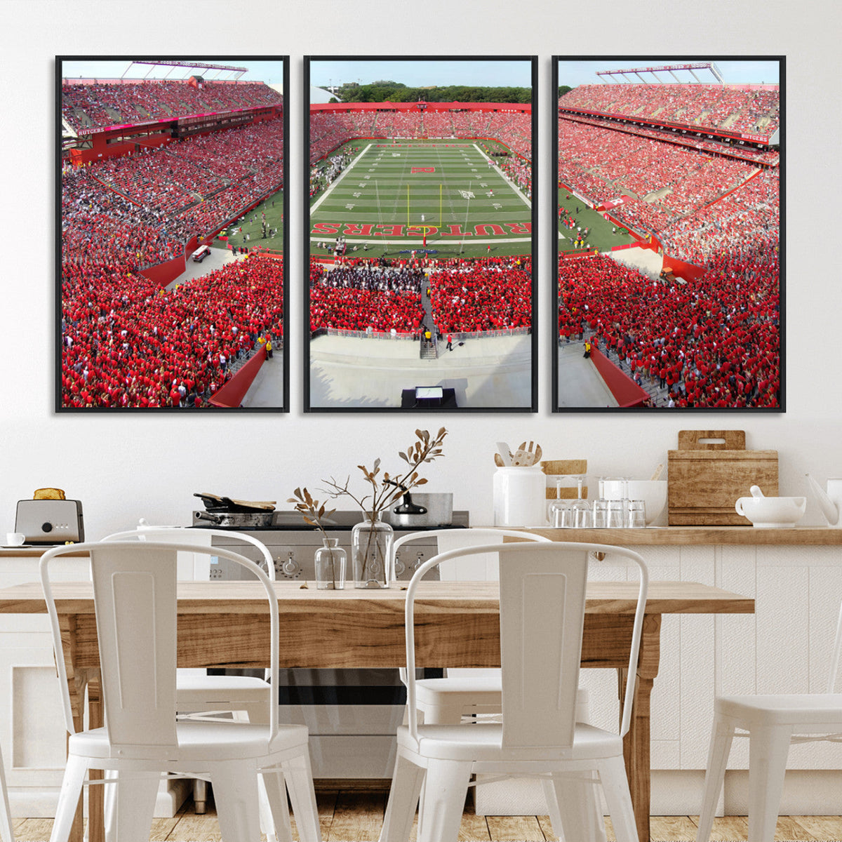 Rutgers Scarlet Knights Football Team Print - Piscataway SHI