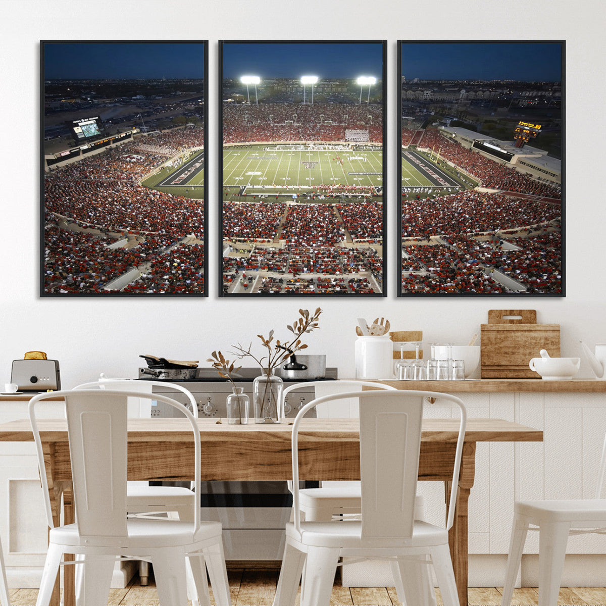Texas Tech Red Raiders Football Team Print - Lubbock Jones