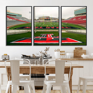 Texas Tech Red Raiders Football Team Print - Lubbock Jones