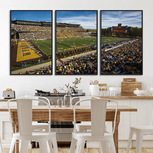 University of Wyoming Cowboys Football Team Print - Laramie