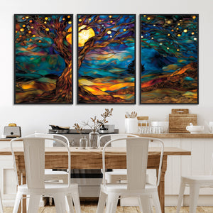Tree of Life Wall Art - Yggdrasil Tree of Life Canvas Print