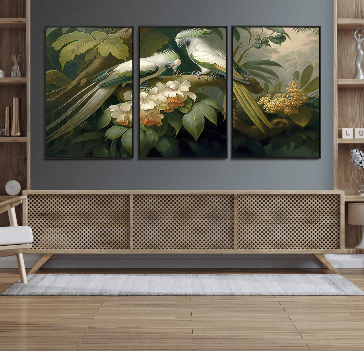 Tropical Paradise Print Wall Art Stunning Artwork of a