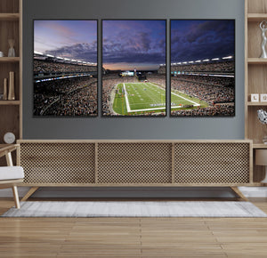 New England Patriots Football Team Print - Foxborough