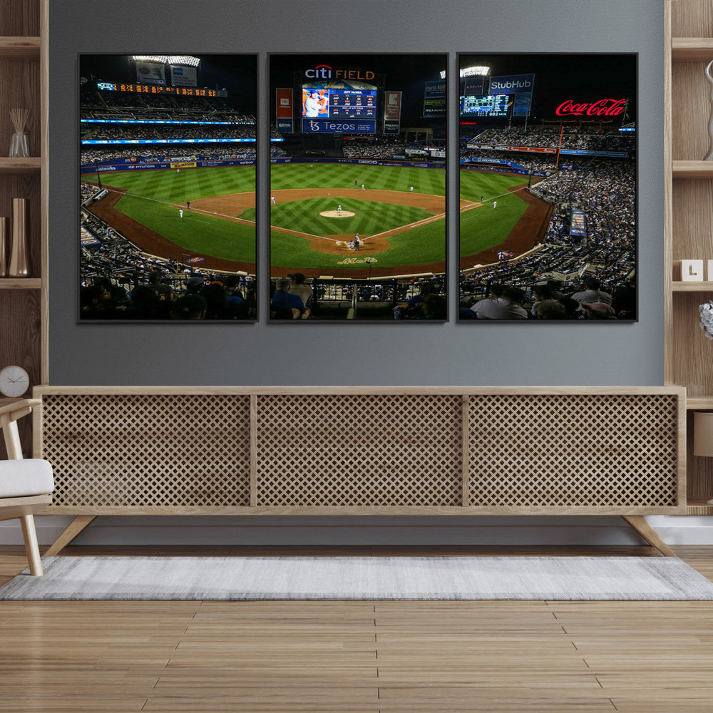 Oakland Athletics Baseball Print - RingCentral Coliseum