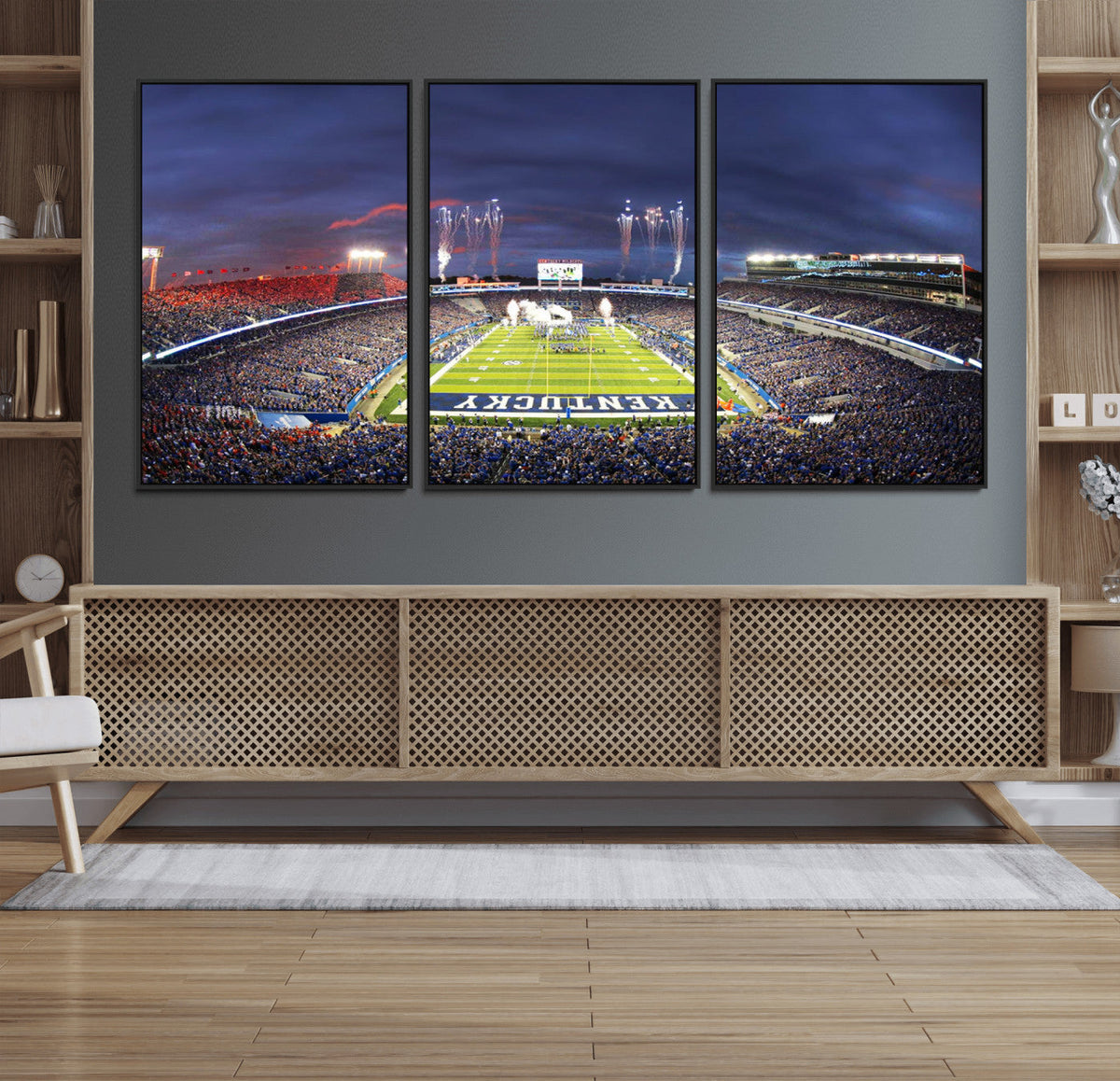 Kroger Field Canvas Wall Art - Kentucky Stadium Wall Art