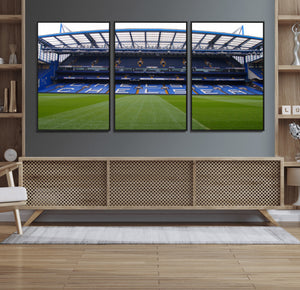 Stamford Bridge Chelsea Football Stadium Canvas Wall Art