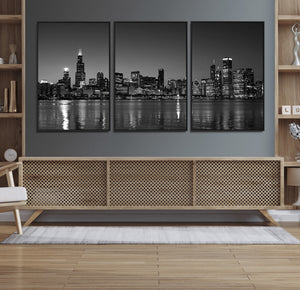 Chicago Wall Art Canvas Print