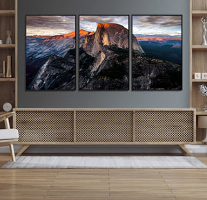 Half Dome Yosemite Wall Art – Majestic Mountain Landscape