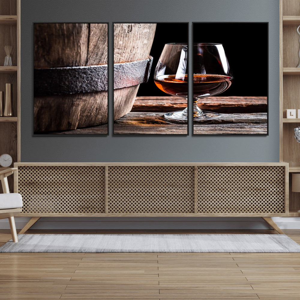 Scots Whiskey Wall Art Canvas Print