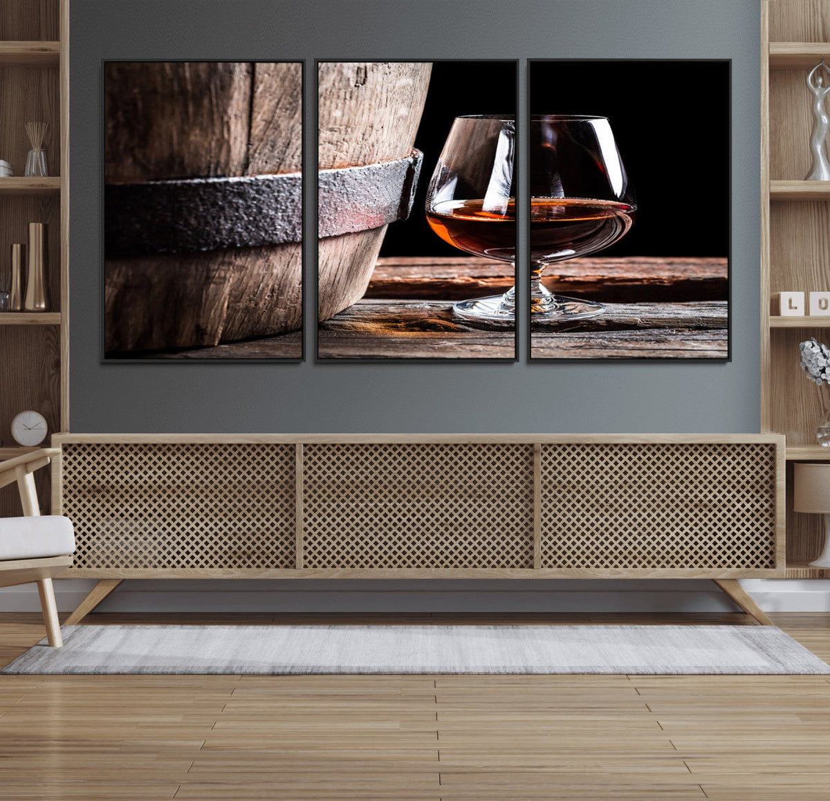 Scots Whiskey Wall Art Canvas Print