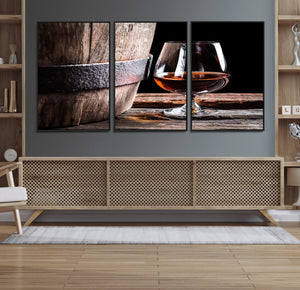 Scots Whiskey Wall Art Canvas Print