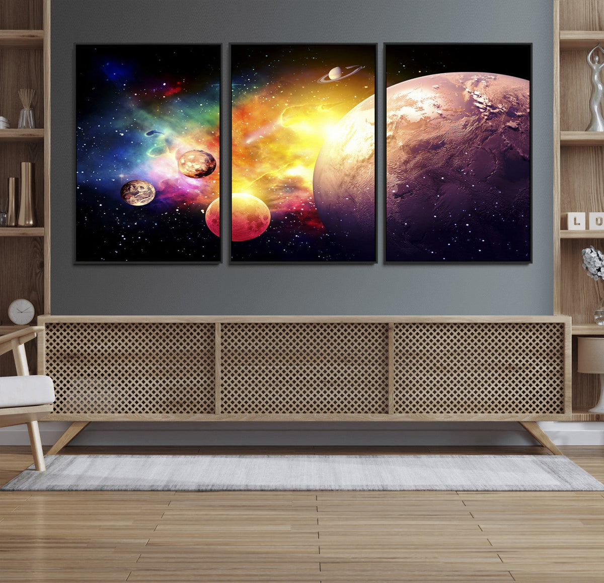 Space and Galaxy Canvas Print