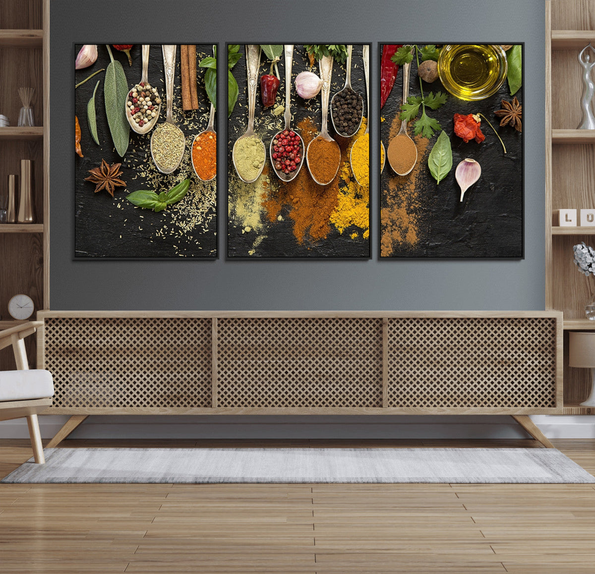 Spices Wall Art Canvas Print