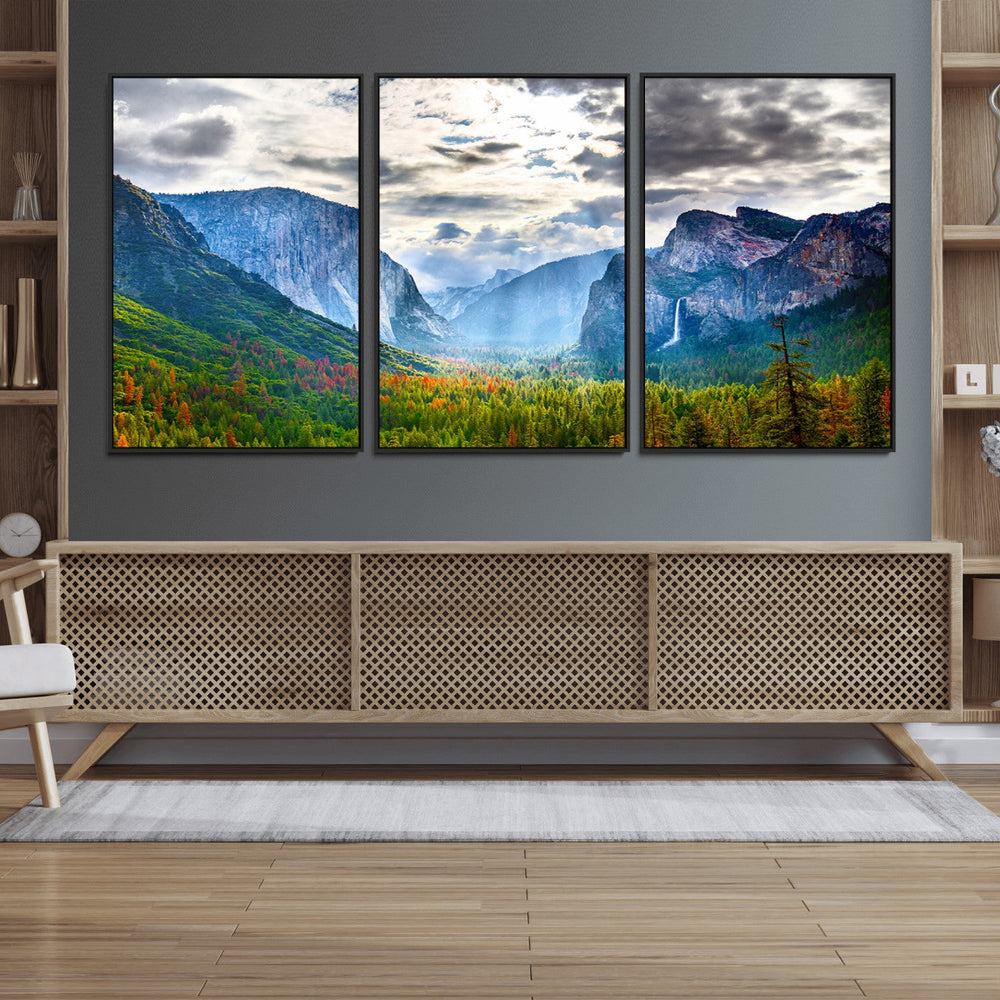 Yosemite National Park El Capitan Landscape Wall Art,