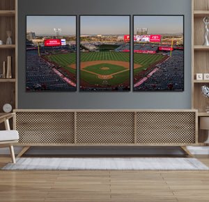 Los Angeles Angels Baseball Canvas Print - Anaheim Angel
